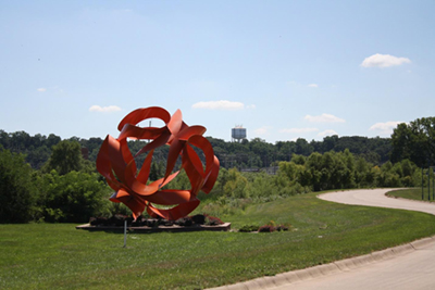 The Cassini sculpture